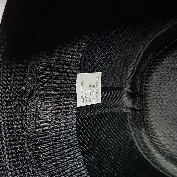 Two New Black Fedora Hats - Picture 7 of 7